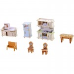 Dream Villa - Casuta din lemn cu mobilier de bucatarie Dream Villa - Casuta din lemn cu mobilier de bucatarie
